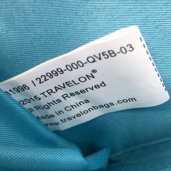 Travelon Nylon Zip Around Long Wallet RFID Protected - Picture 9 of 16